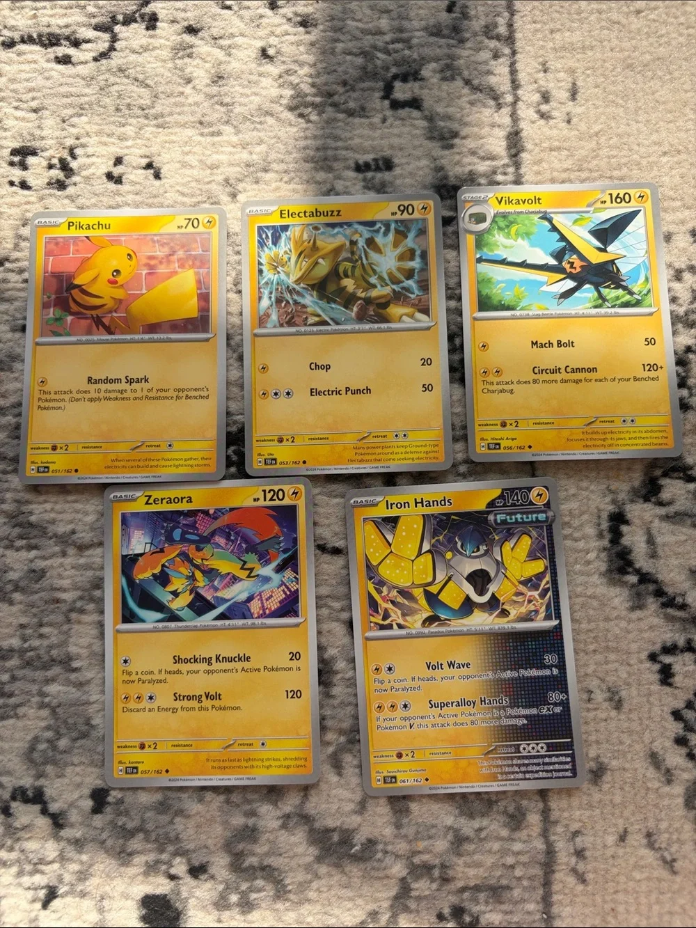 Pokémon Temporal Forces Binder Builder Lot 69 Unique Cards | No Duplicates